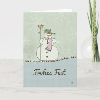 Cartes Pour Fêtes Annuelles Fête des Froides
