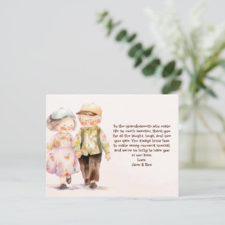 Cartes Pour Fêtes Annuelles Fête des grands-parents floraux