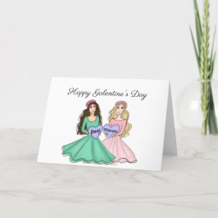 Cartes Pour Fêtes Annuelles Fête des meilleurs amis Galantine