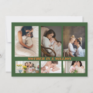Cartes Pour Fêtes Annuelles Fête des mères Cadeau personnalisable photos perso