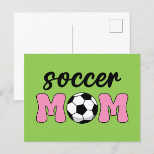 Cartes Pour Fêtes Annuelles Fête des mères de maman de football