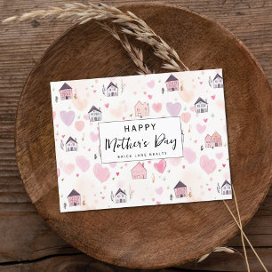 Cartes Pour Fêtes Annuelles Fête des mères personnalisée Agriculture immobiliè