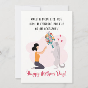 Cartes Pour Fêtes Annuelles Fête des mères personnalisées Fantastique maman ch