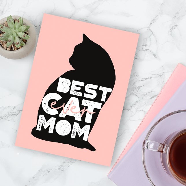 Cartes Pour Fêtes Annuelles Fête des mères roses amusantes Meilleure maman cha (Créateur téléchargé)
