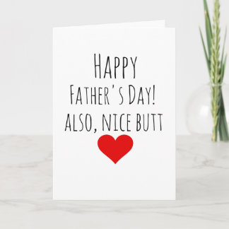 Cartes Pour Fêtes Annuelles Fête des pères BOYFRIEND MARI FUNNY POUR LUI