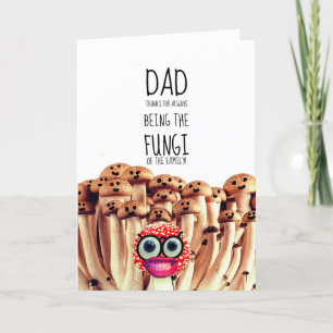 Cartes Pour Fêtes Annuelles Fête des pères Fungi