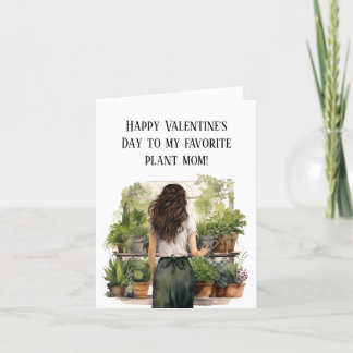 Cartes Pour Fêtes Annuelles Fête des plantes maman de la Saint-Valentin