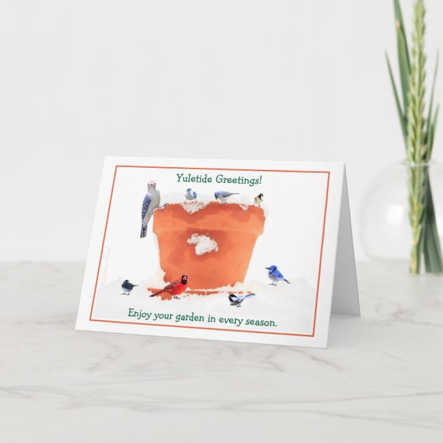 Cartes Pour Fêtes Annuelles Fête des voeux/Noël (Devant)