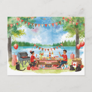 Cartes Pour Fêtes Annuelles Fête du Canada