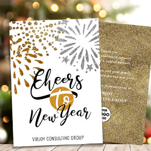 Cartes Pour Fêtes Annuelles Fête du Nouvel An Festivals Entreprise moderne