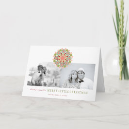 Cartes Pour Fêtes Annuelles Fête Festive Joyeux Petit Noël Chic 2 Photo