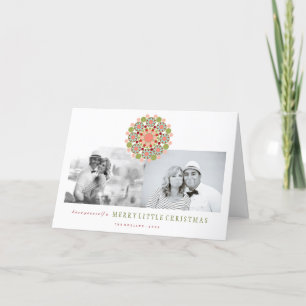 Cartes Pour Fêtes Annuelles Fête Festive Joyeux Petit Noël Chic 2 Photo
