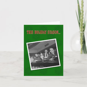 Cartes Pour Fêtes Annuelles Fête Like Mad Men Holiday Greeting Card