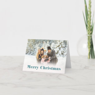 Cartes Pour Fêtes Annuelles Fête photo pliée du message personnalisé