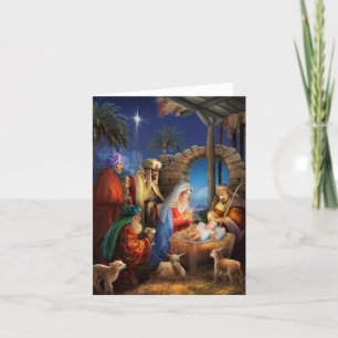 Cartes Pour Fêtes Annuelles fête religieuse vintage
