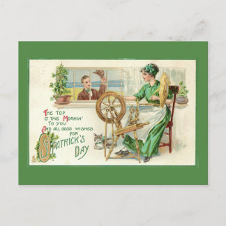 Cartes Pour Fêtes Annuelles Fête vintage de la St. Patrick