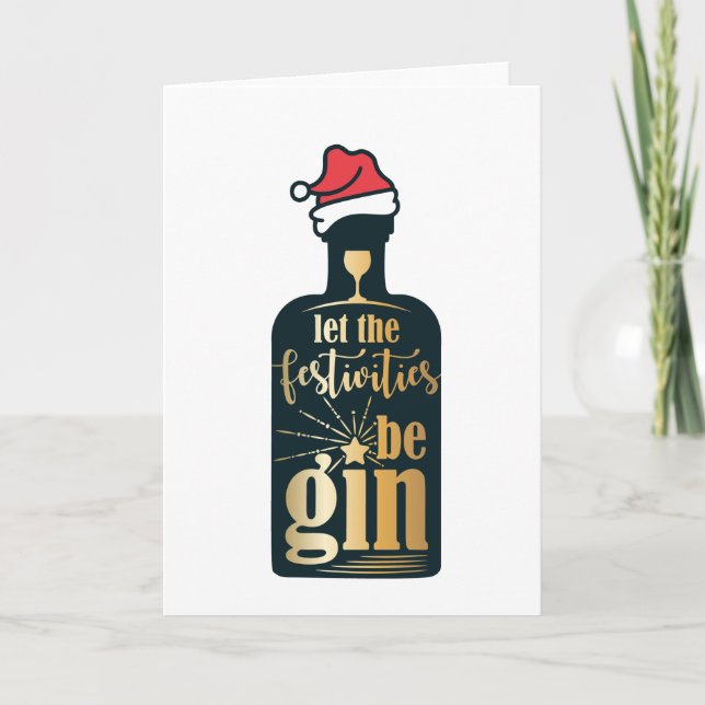 Cartes Pour Fêtes Annuelles Fêtes de Noël drôles commençant humour (Devant)