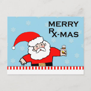 Cartes Pour Fêtes Annuelles Fêtes de Noël en pharmacie