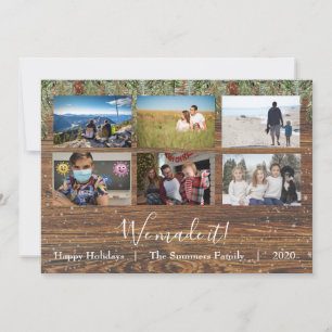 Cartes Pour Fêtes Annuelles Fêtes de Noël Nous L'Avons Fait Photo 2021