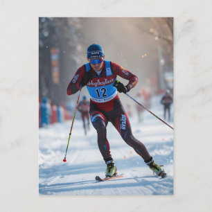 Cartes Pour Fêtes Annuelles Fêtes des Jeux Olympiques d'hiver, Joie des Fêtes 