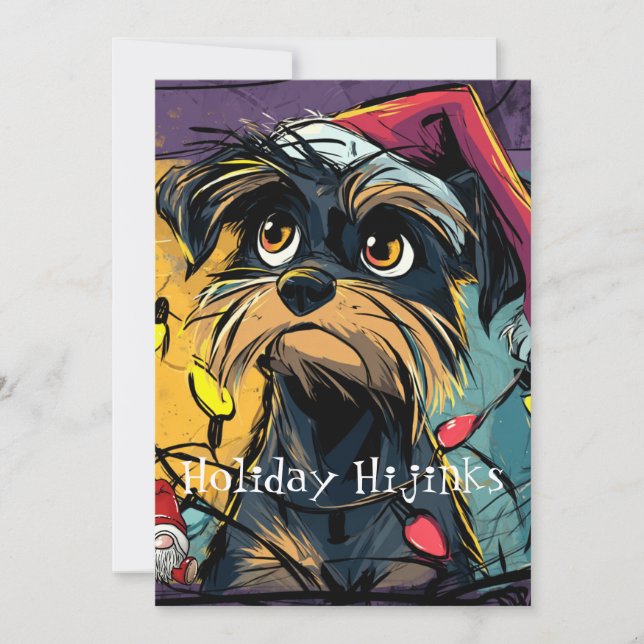 Cartes Pour Fêtes Annuelles Fêtes endiablées (Devant)