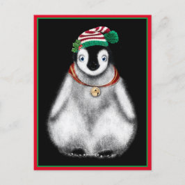 Cartes Pour Fêtes Annuelles Fêtes festives de Noël Pingouin