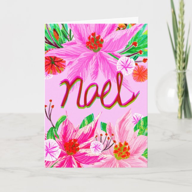 Cartes Pour Fêtes Annuelles Feuillage de Noël - Noel (Devant)