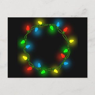Cartes Pour Fêtes Annuelles Feux de Noël