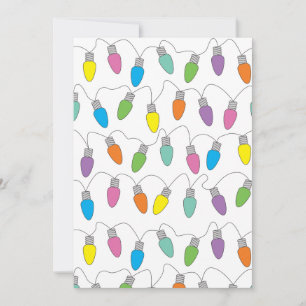 Cartes Pour Fêtes Annuelles Feux de Noël