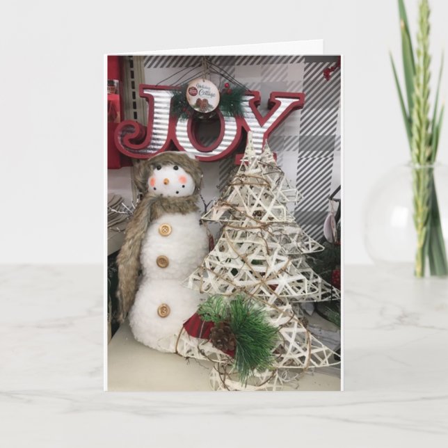 CARTES POUR FÊTES ANNUELLES FIER DE VOUS APPELER MA ****MÈRE*** NOËL (Devant)