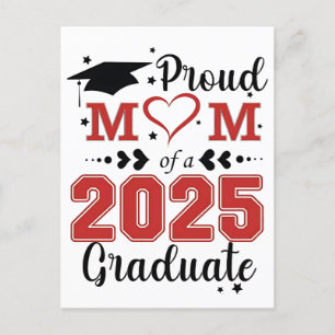 Cartes Pour Fêtes Annuelles Fier Maman de 2025 Graduate Graduation Mother Day