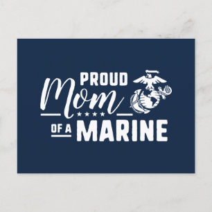 Cartes Pour Fêtes Annuelles Fier maman d'une Marine