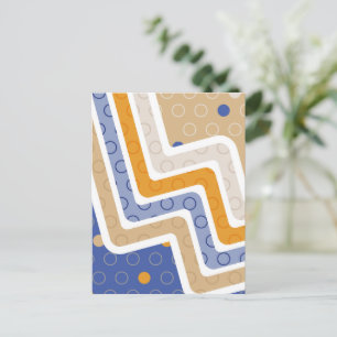 Cartes Pour Fêtes Annuelles Figures géométriques 6