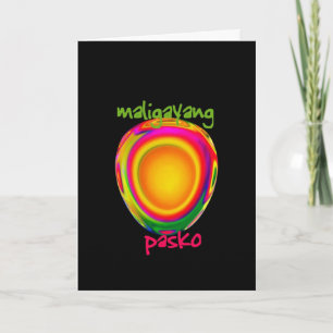 Cartes Pour Fêtes Annuelles Filipino Joyeux Noël - maligayang pasko