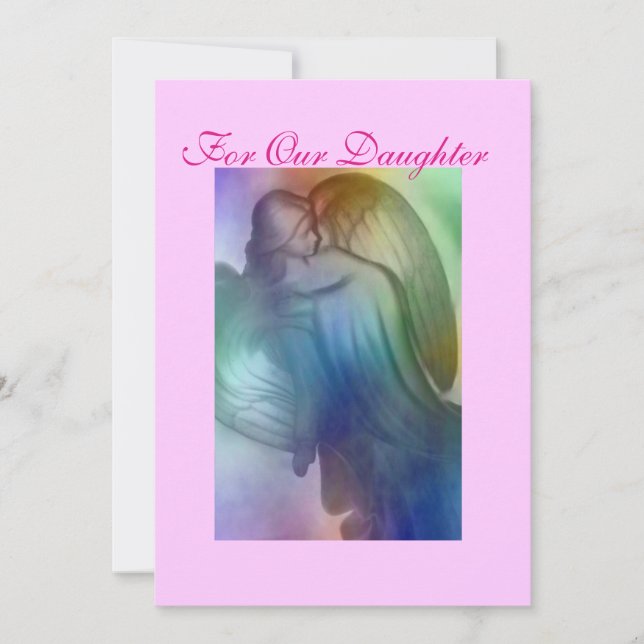 Cartes Pour Fêtes Annuelles Fille (Devant)