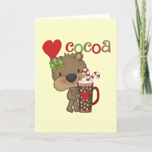Cartes Pour Fêtes Annuelles Fille Ours Cocaca Amour