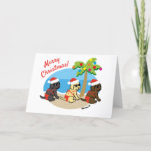 Filles Bikini Retriever du Labrador Christmas