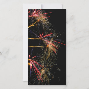 Cartes Pour Fêtes Annuelles Firework 28
