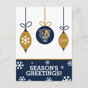 Cartes Pour Fêtes Annuelles FIU Panthers - Noël