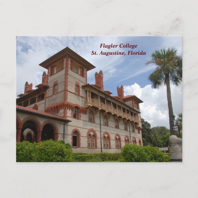 Cartes Pour Fêtes Annuelles Flagler College St. Augustine, Floride (Devant)