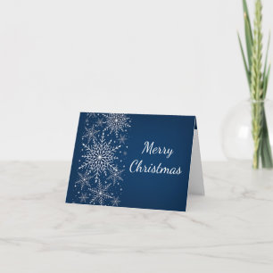 Cartes Pour Fêtes Annuelles Flammes de neige de Noël Gelée d'hiver Bénédiction