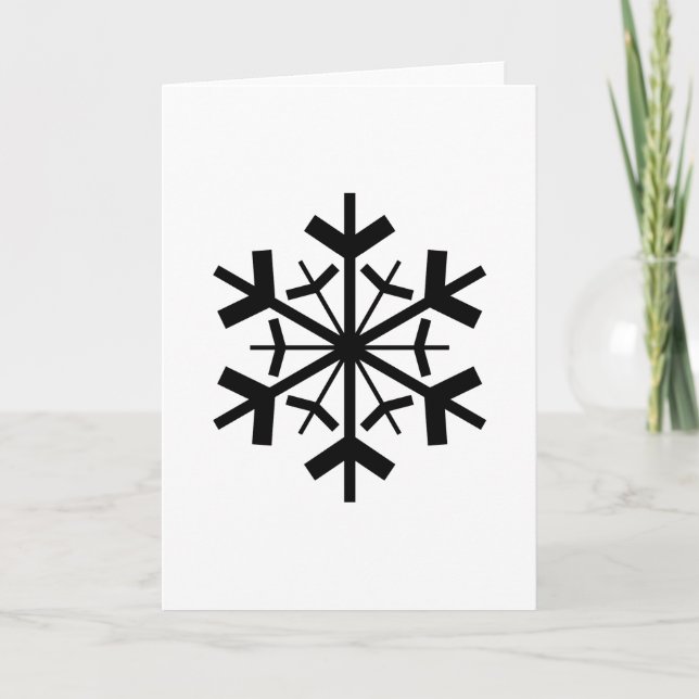 Cartes Pour Fêtes Annuelles Flèche noire (Devant)