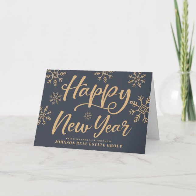 Cartes Pour Fêtes Annuelles Flèches modernes | Salutations du Nouvel An (Devant)