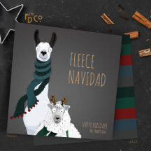 “Fleece Navidad” Chic Funny Quirky Pun