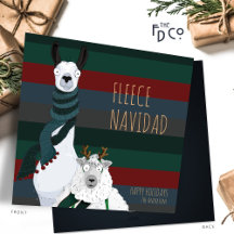 Fleece Navidad | Llama & Mouton Funny Pun