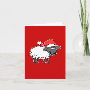 Cartes Pour Fêtes Annuelles Fleece Navidad Pun de Noël