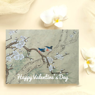 Cartes Pour Fêtes Annuelles Fleur de prune au printemps