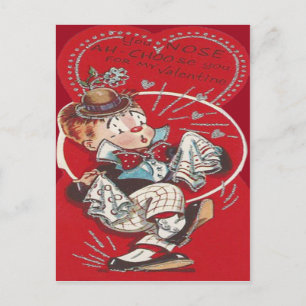 Cartes Pour Fêtes Annuelles Fleur mignonne Éternuer Coeur Valentine