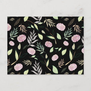 Cartes Pour Fêtes Annuelles Fleurs d'aquarelle festive 7