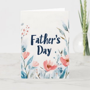Cartes Pour Fêtes Annuelles Fleurs de fêtes des pères
